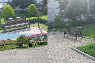 “Dosa” parkında oturacaqlar təmir olunub