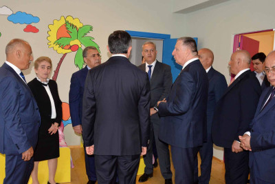 Masallı şəhər 4 saylı körpələr evi - uşaq bağçasının açılış mərasimi baş tutub
