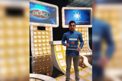 “Əlaçı” verilişinin budəfəki qalibi də lənkəranlı məktəbli olub