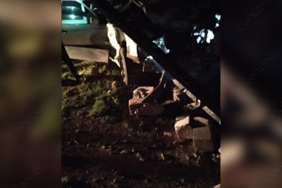 Masallıda qəza nəticəsində 1 nəfər ağır xəsarət alıb