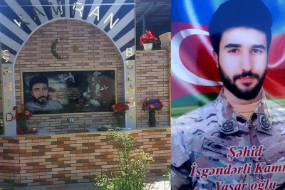 Cəlilabad: şəhid Kamran İsgəndərlinin adına olan bulağın açılışı olub