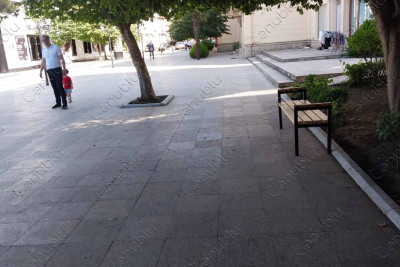 Lənkəranda parklara yeni oturacaqlar qoyulub