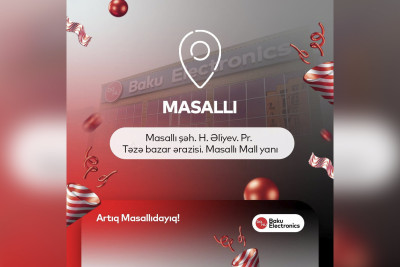 Masallıda “Baku Electronics” mağazası açılıb