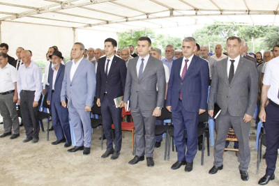 Rafiq Cəlilov Buravar kənd sakinləri ilə görüşüb