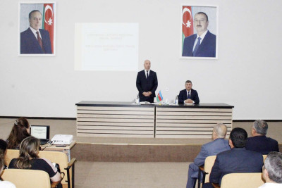 Cəlilabadda cari tədris ilinin yekunları müzakirə olunub