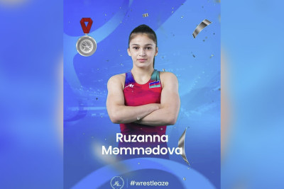 Ruzanna Məmmədova Avropa çempionatının gümüş medalçısı oldu
