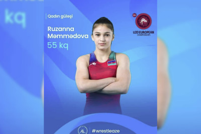 Ruzanna Məmmədova Avropa çempionatının bürünc medalçısı olub