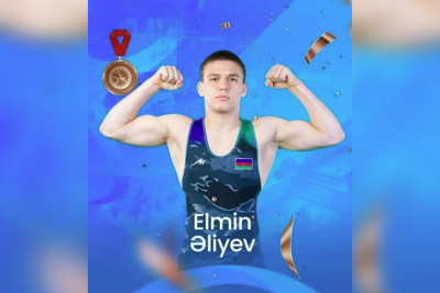 Lənkəranlı güləşçi Avropa birinciliyində bürünc medal qazanıb