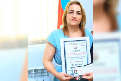 Liman şəhər 1 saylı məktəbinin direktorunun səs yazısı yayılıb