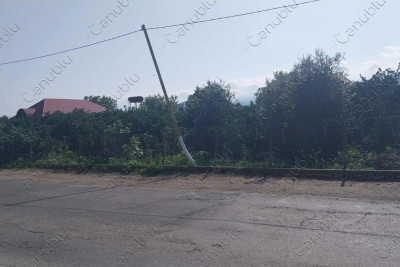 Astaranın Pensər kəndinin qəzalı dirəyi
