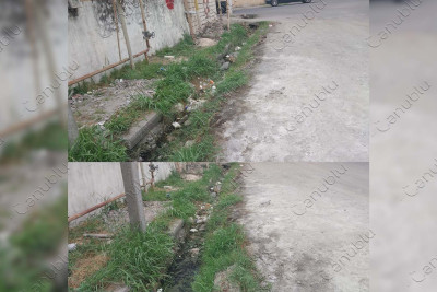 Lənkəranda çirkli xəndək və piyada səkisinin olmaması sakinlərə çətinlik yaradır