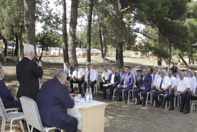 Rafiq Cəlilov Çinar kənd sakinləri ilə görüşüb