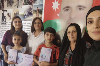 Astaralı şəhidlərin ailə üzvləri ziyarət ediliblər