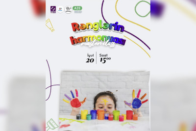 Lənkəranda uşaqlar üçün “Rənglərin Harmonyası” master-klası keçiriləcək