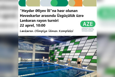 Lənkəranda həvəskar üzgüçülər üçün yarışma keçiriləcək