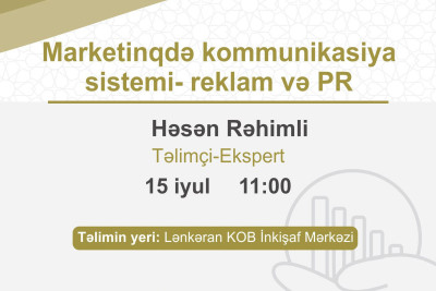 Lənkəranda maarifləndirici təlim keçiriləcək
