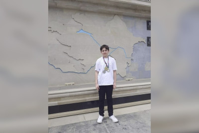Masallıda dördqat olimpiada medalçısı "Qızıl Nişan"la təltif olunub