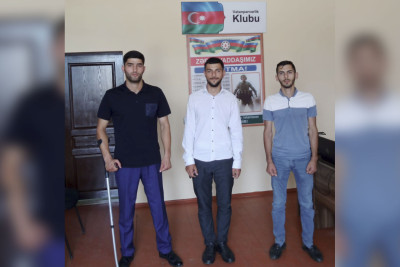 Masallıda Vətən müharibəsi qaziləri ilə görüş keçirilib