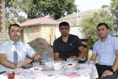 Masallıda Vətən müharibəsi qazisi Nurlan Abbasov ziyarət olunub