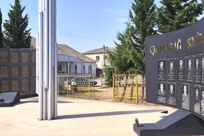 Ərkivanda yerləşən Şəhidlər parkı təmir edilib