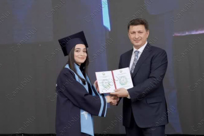 Masallılı xanım Tibb Universitetini qırmızı diplomla bitirib