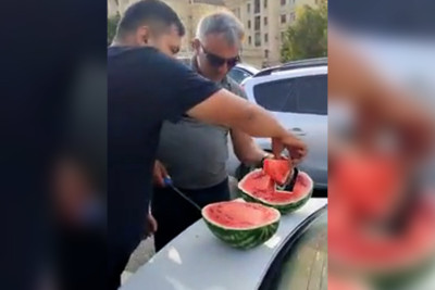 Bakıda 2 saat tıxacda qalan Lənkəran sakinindən maraqlı addım