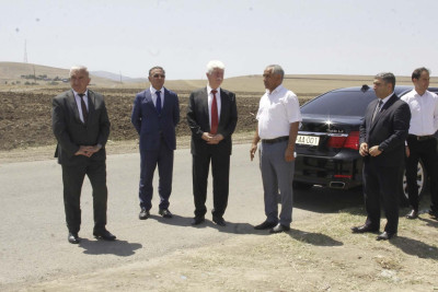 Cəlilabadın icra başçısı rayonda gedən abadlıq işləri ilə tanış olub