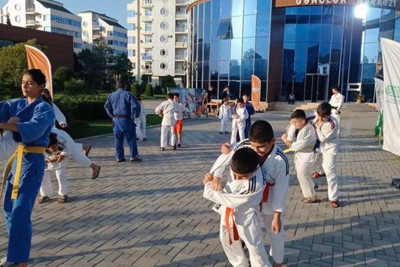 Lənkəranda cüdo idman növü üzrə nümunəvi çıxışlar keçirilib