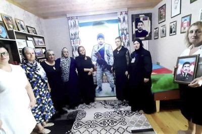 Astarada şəhid ailəsi ziyarət olunub