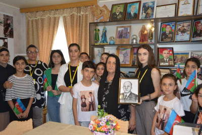 Astarada şəhid ailəsi ziyarət olunub