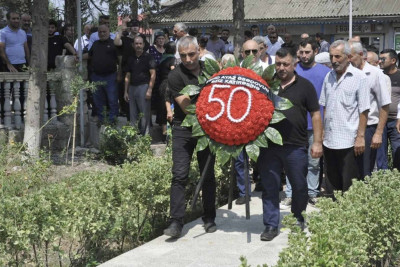 Astarada şəhid baş leytenant Ayaz Əsədovun 50 illiyi qeyd edilib