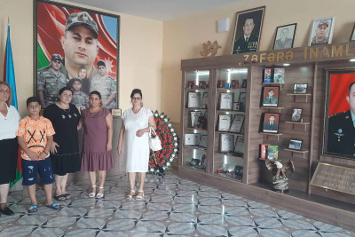 Astarada şəhidin ev-muzeyi ziyarət olunub
