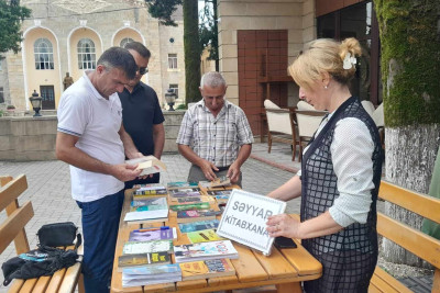 Astarada “Səyyar kitabxana” keçirilib