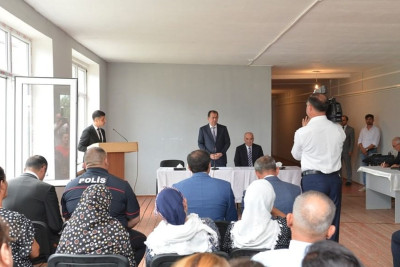 Taleh Qaraşov Şürük kənd sakinləri ilə görüşüb