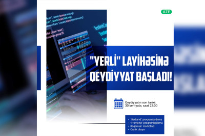Lənkəranda “Yerli” layihəsi üçün qeydiyyat başlayıb
