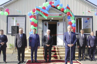 Cəlilabadda yeni tikilən məktəblər istifadəyə verilib
