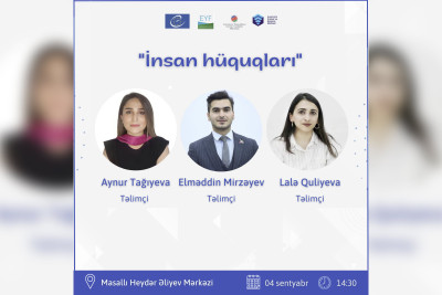Masallıda "İnsan hüquqları" təlimi keçiriləcək