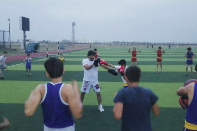 Cəlilabadda kunq-fu idman növü üzrə nümunəvi çıxışlar keçirilib