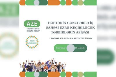 Lənkəran-Astara regionu üzrə tədbirlərin afişası