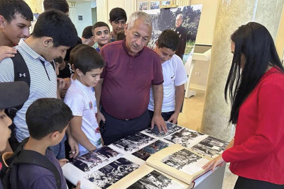 Cəlilabadda “Heydər Əliyev müstəqil Azərbaycan dövlətinin memarıdır!” adlı sərgi keçirilir