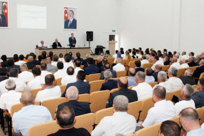 Masallı və Cəlilabad təhsil müəssisələrinin rəhbərləri ilə görüş keçirilib