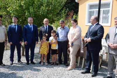 Masallıda şəhid ailəsinə ev təqdim olunub