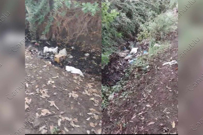 Astarada zibil poliqonuna çevrilən kanal