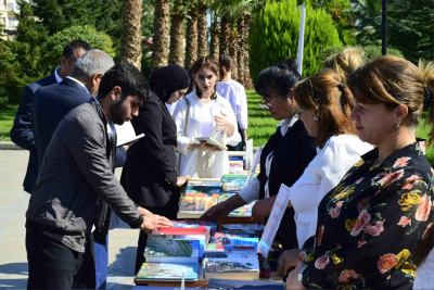 Masallıda "Heydər Əliyev-100" adlı kitab sərgisi təşkil olunub