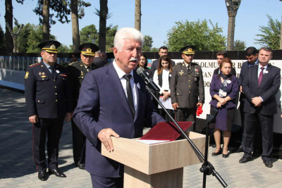 Anım Günündə Cəlilabad rayonunda şəhidlərin xatirəsi anılıb