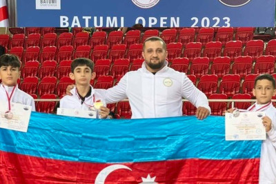 Masallı taekvondoçuları Batumidən 3 medalla qayıdıblar