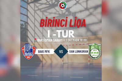 Futzal üzrə Birinci liqada “Xan Lənkəran” klubunun rəqibi müəyyən olub