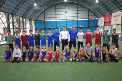 Cəlilabadda sərbəst güləş idman növü üzrə master-klas təşkil olunub