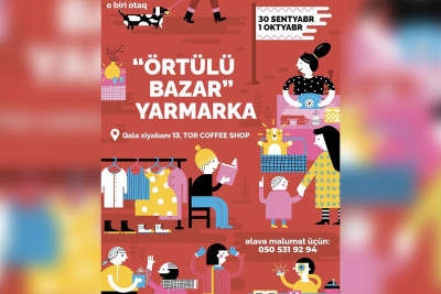 “O biri otaq”da “Örtülü bazar yarmarka” baş tutacaq