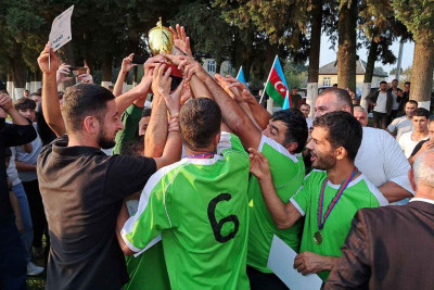 Şəhid Xəyal Əhədzadənin xatirəsinə həsr olunmuş minifutbol turniri sona çatıb